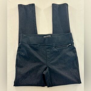 DKNY JEANS Leggings Pull On Ponte Pants Charcoal Gray Size XS